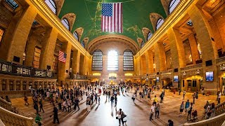 Walking Tour of Grand Central Terminal — New York City 【4K】🇺🇸 [upl. by Leimaj291]