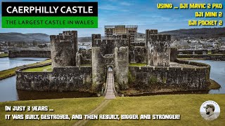 Caerphilly Castle  The Largest in Wales 2nd in Britain [upl. by Inahs680]