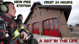 First 24 Hours in a New Fire Station  A Day in the Life [upl. by Carleton726]