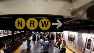 ⁴ᴷ The Busiest NYC Subway Station Times Square–42nd StreetPort Authority Bus Terminal [upl. by Natsirhc]