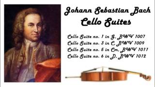 Johann Sebastian Bach  Cello suites in 432 Hz great for reading or studying [upl. by Errol]