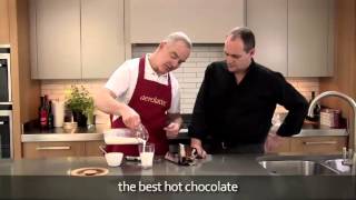 How to make a hot chocolate using an aerolatte milk frother [upl. by Ainoloppa308]