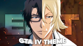 Aizen x Urahara  GTA IV Theme Edit [upl. by Netsyrk]